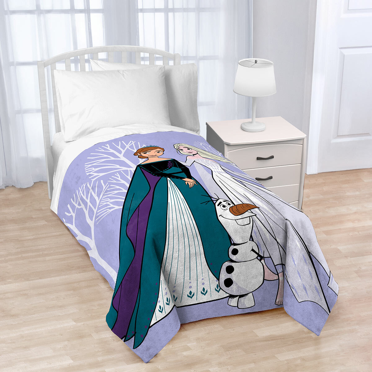 Frozen Oversized Plush Throw, 150 x 198 cm Costco UK