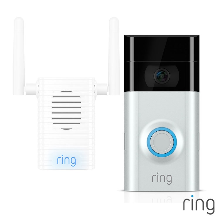 Ring Full HD 1080p Video Doorbell 2 with Chime Pro Costco UK