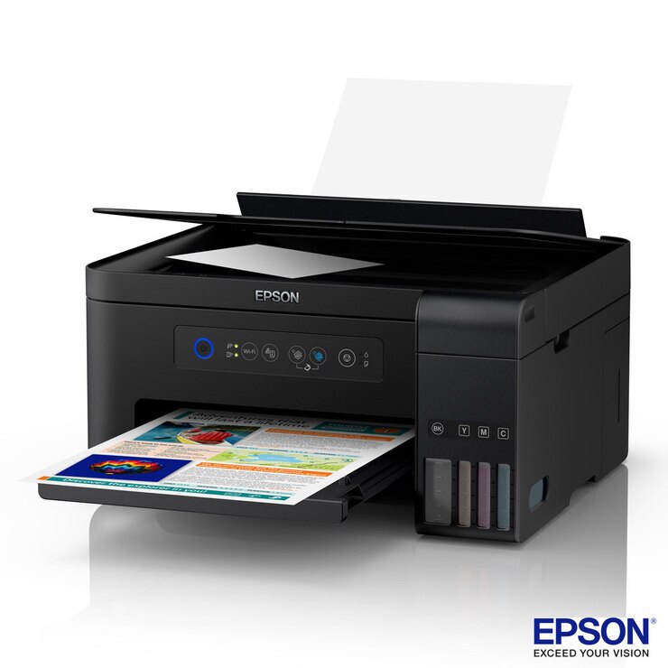 Epson EcoTank Inkjet Printer ET2700 Bundle with 600 Sheets of Paper