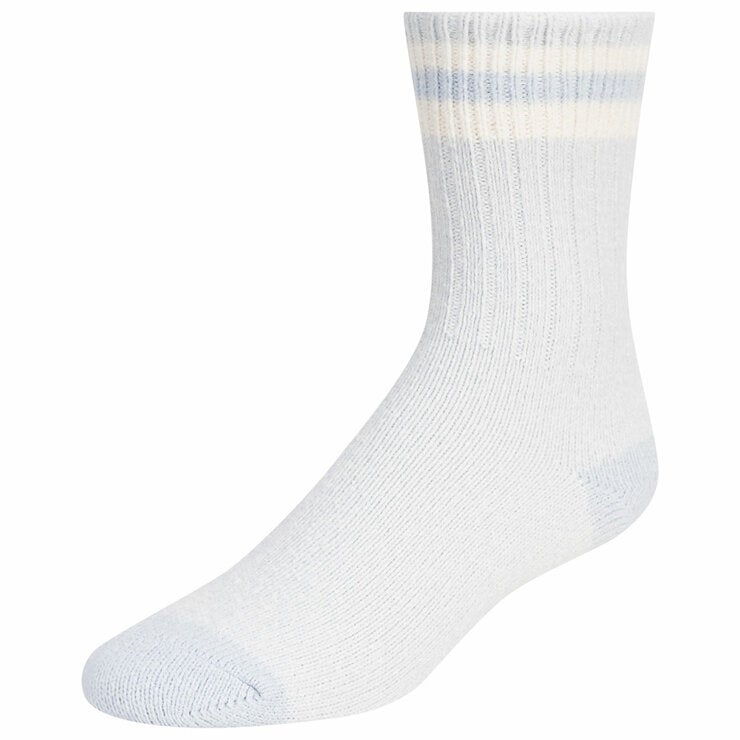 Weatherproof Women's Boot Sock, 6 Pack in Blue, Pink & Brown