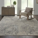 Rustic Textures Mottled Grey Rug in 3 Sizes