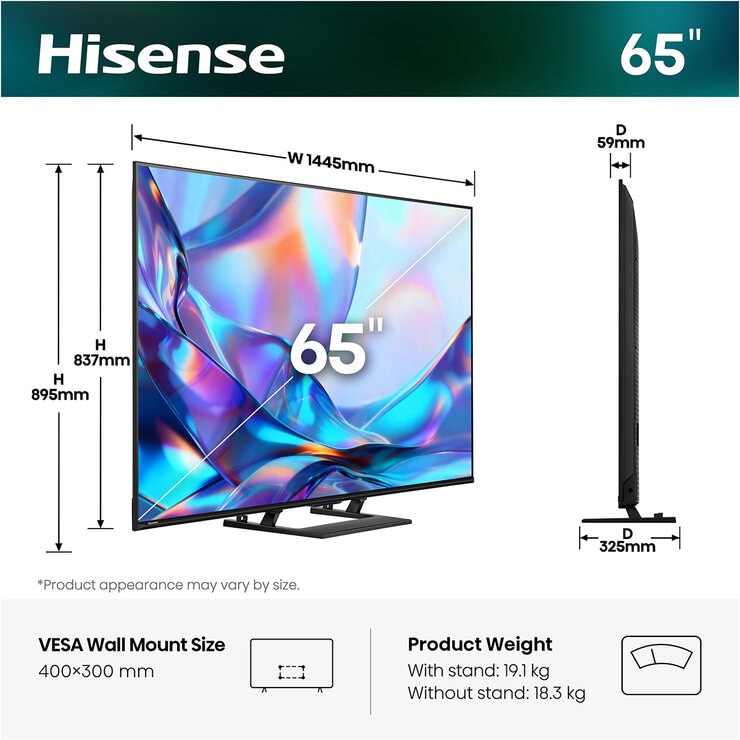 Buy Hisense 65A7STUK 65 Inch QLED HD Smart TV at Costco.co.uk Buy Hisense 65A7STUK 65 Inch QLED HD Smart TV at Costco.co.uk