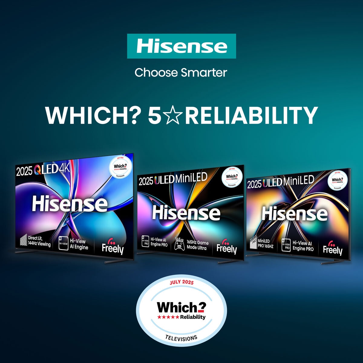 Buy Hisense 40E5QTUK 40 Inch QLED HD Smart TV at Costco.co.uk