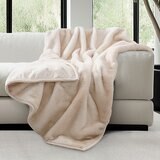 Mon Chateau Faux Fur Throw in 2 Colours, 152 x 177 cm