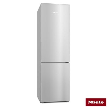 Miele KFN 4395 DD Fridge Freezer, D Rated in Clean Steel