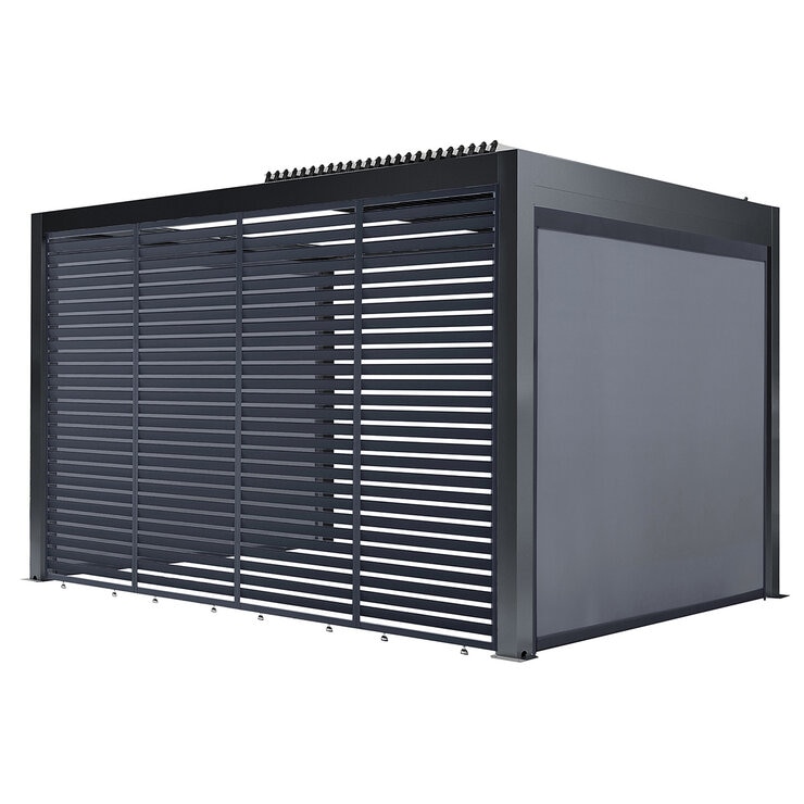 Sunvilla 7ft 6" x 9ft 2" (2.3 x 2.8m) Fixed Louvered Wall Panel