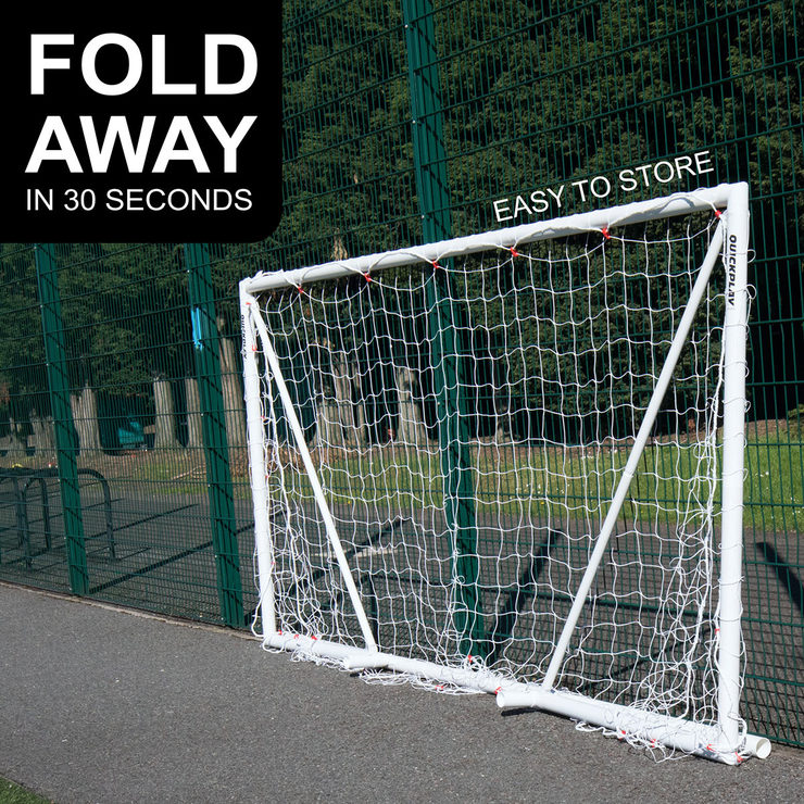 Quickplay QFold 8 x 5ft (244 x 152cm) Folding Football Goal Costco UK