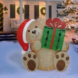 Buy 9ft Sitting Bear Lifestyle Image at costco.co.uk