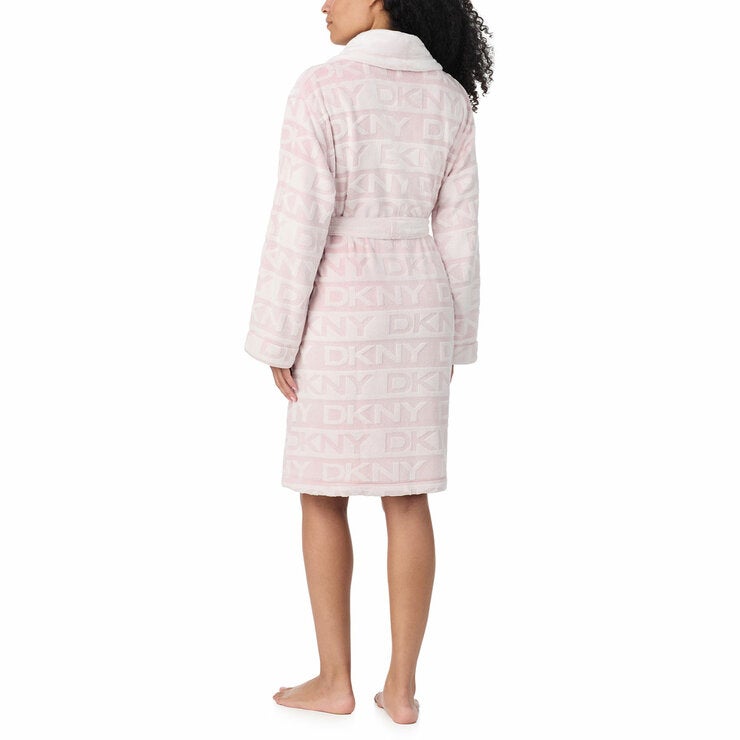 DKNY Ladies Frosted Robe