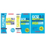 GCSE Higher Maths AQA Revision Guide, Exam Practice & Exam Papers, 3 Book Pack