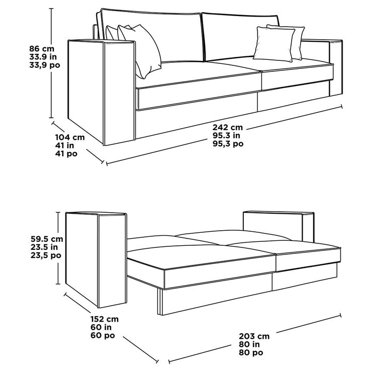 Coddle Infinity Navy Velvet Convertible Sofa Bed