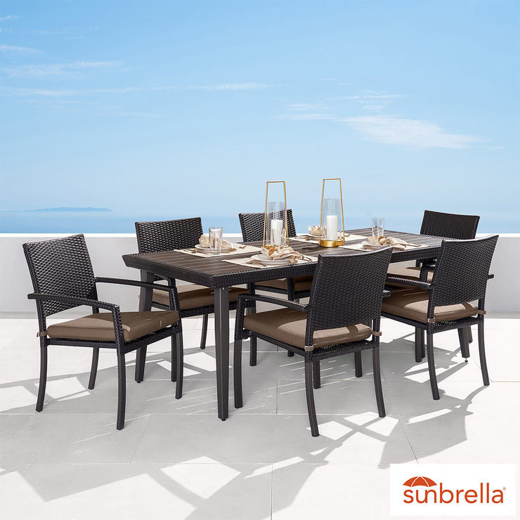 Portofino Casual 7 Piece Dining Set Costco Uk Portofino Casual 7 Piece Dining Set, Portofino Outdoor Furniture Costco