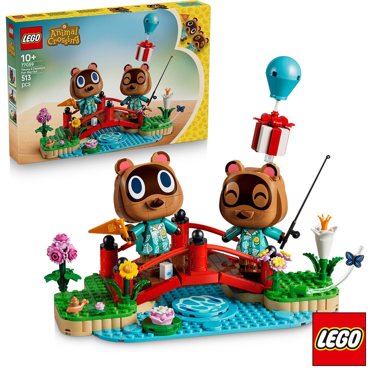 LEGO Animal Crossing Timmy & Tommy's Fun Day Out - Model 77059 (10+ Years) LEGO Animal Crossing Timmy & Tommy's Fun Day Out - Model 77059 (10+ Years)