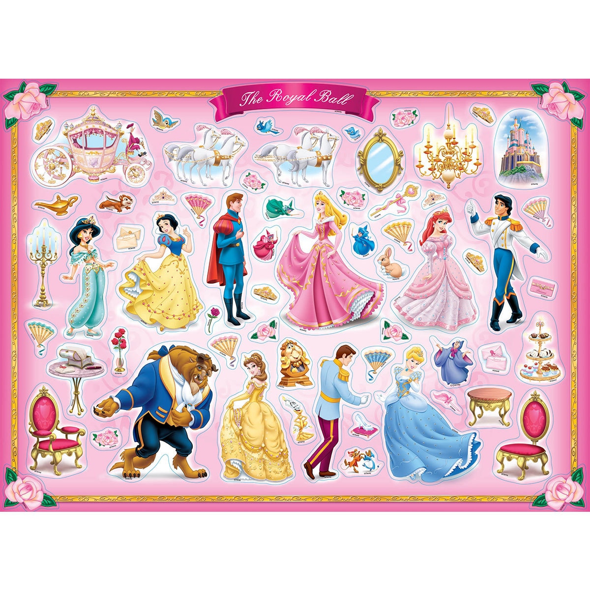 Disney Princess Giant Sticker Activity Pad (4+ Years)