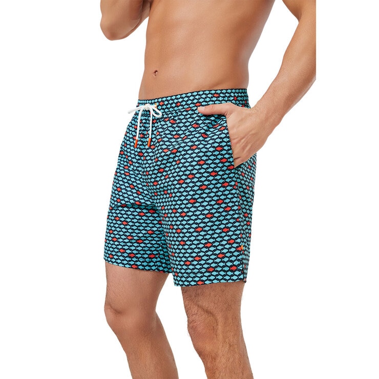 Swims Men's Swim Shorts in Fish, Extra Extra Large