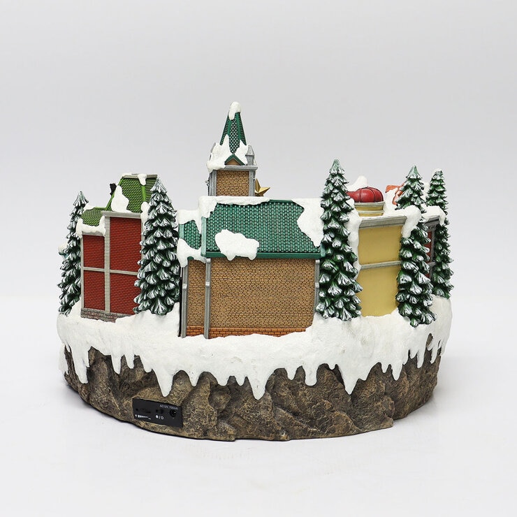 Buy Snowy Holiday Village Back Image at Costco.co.uk