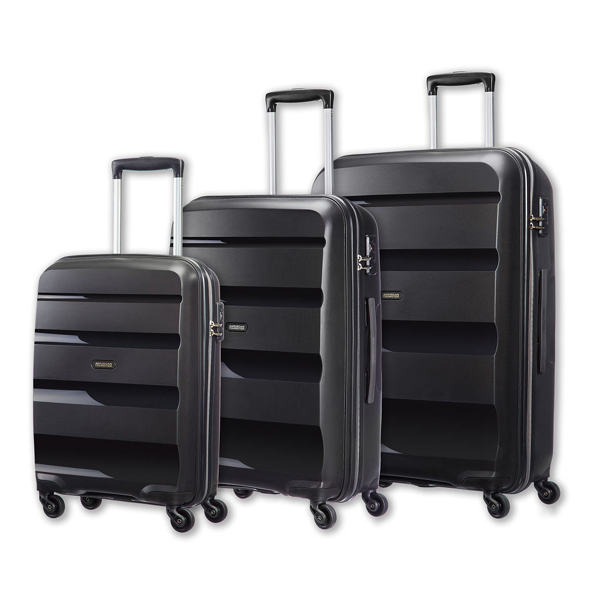 Hvad Dronning Forespørgsel American Tourister Bon Air 3 Piece Hardside Suitcase Set ...