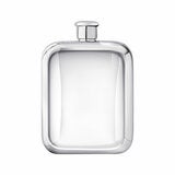 S/STEEL BROWN LEATHER HIP FLASK S/STEEL BROWN LEATHER HIP FLASK