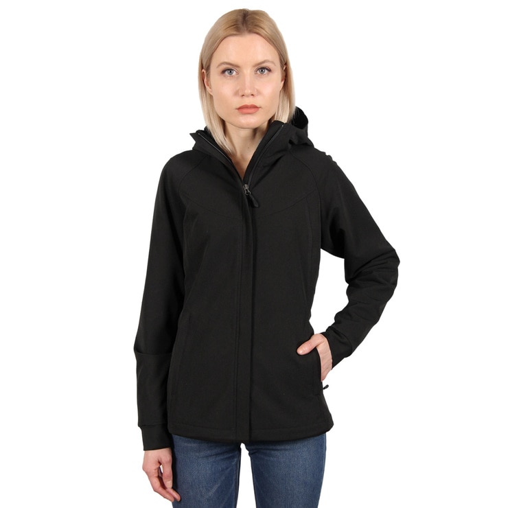 Kirkland Signature Women's Softshell Jacket in Black Costco UK