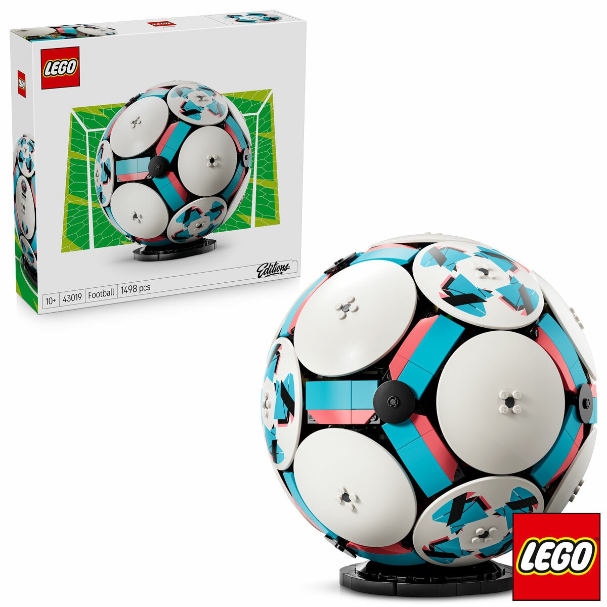 LEGO Editions Size 5 Football Set - Model 43019 (10+ Years)