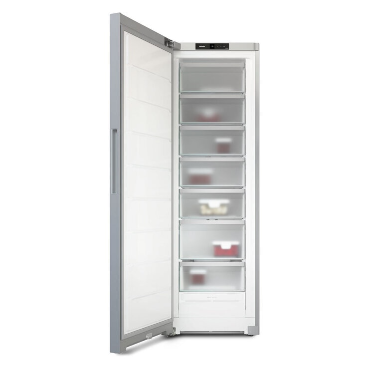 Miele FNS 4382 D Freezer, D Rated in Clean Steel