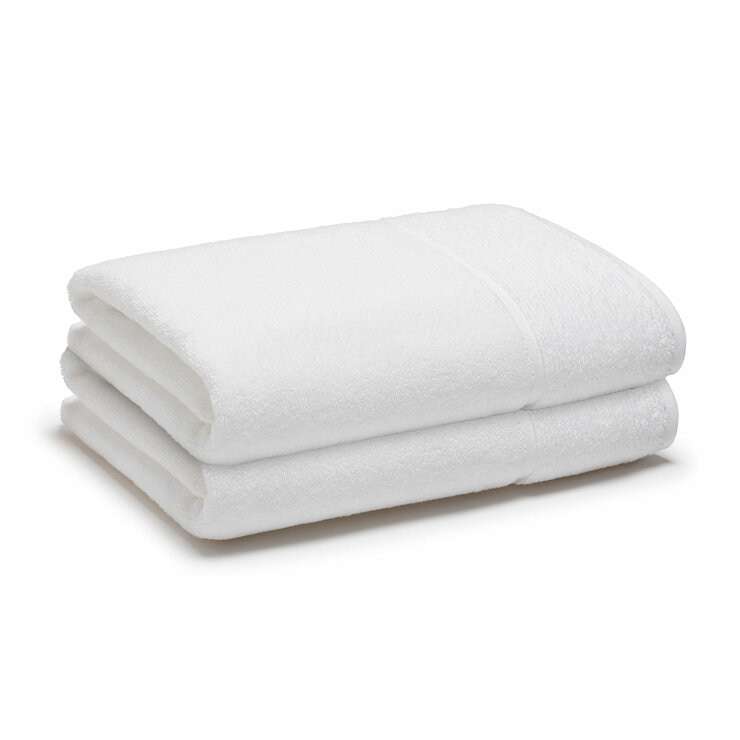 Panda Bamboo & Cotton Bath Towels, 2 Pack, in 3 Colours Panda Bamboo & Cotton Bath Towels, 2 Pack, in 3 Colours