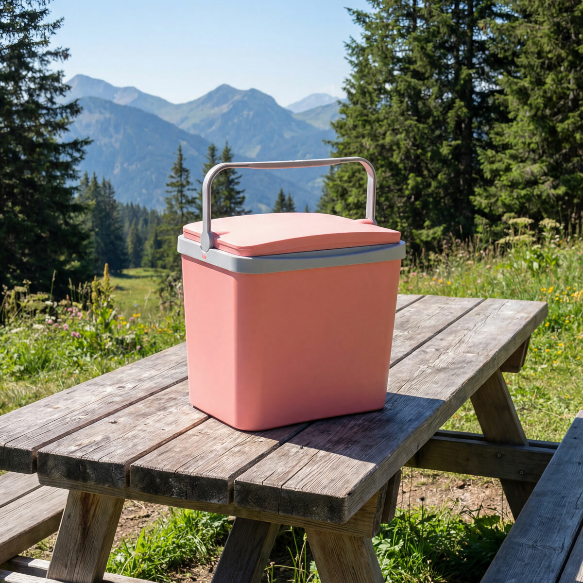 Funtastic 24L Cooler Box In Pink