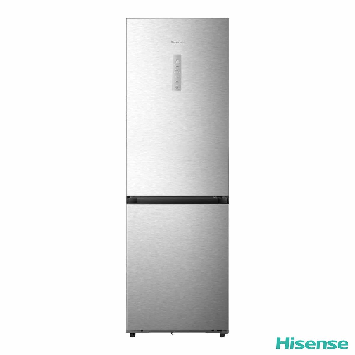 Hisense RB3K330SAIE, Kitchen Fit Fridge Freezer, E Rated in Silver