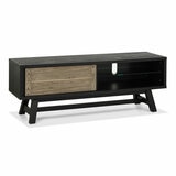 Bentley Designs Camden Weathered Oak & Peppercorn Entertainment Unit