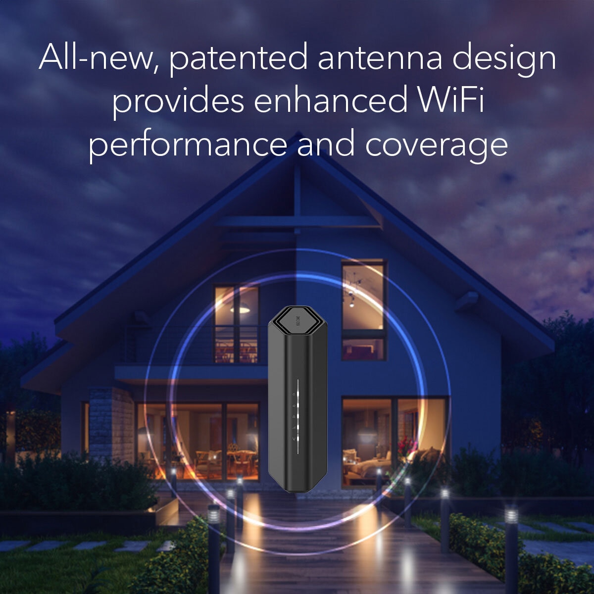 Netgear Nighthawk RS100 Dual-Band WiFi 7 Router 6.3Gbps,6GHZ,RS100-100EUS