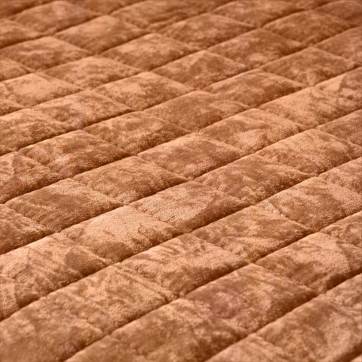 Safdie Crushed Velvet Orange Throw , 234 x 244 cm Safdie Crushed Velvet Orange Throw , 234 x 244 cm