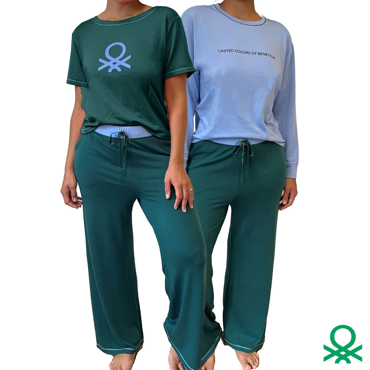 United Colors of Benetton Ladies Two Piece Pyjama Set
