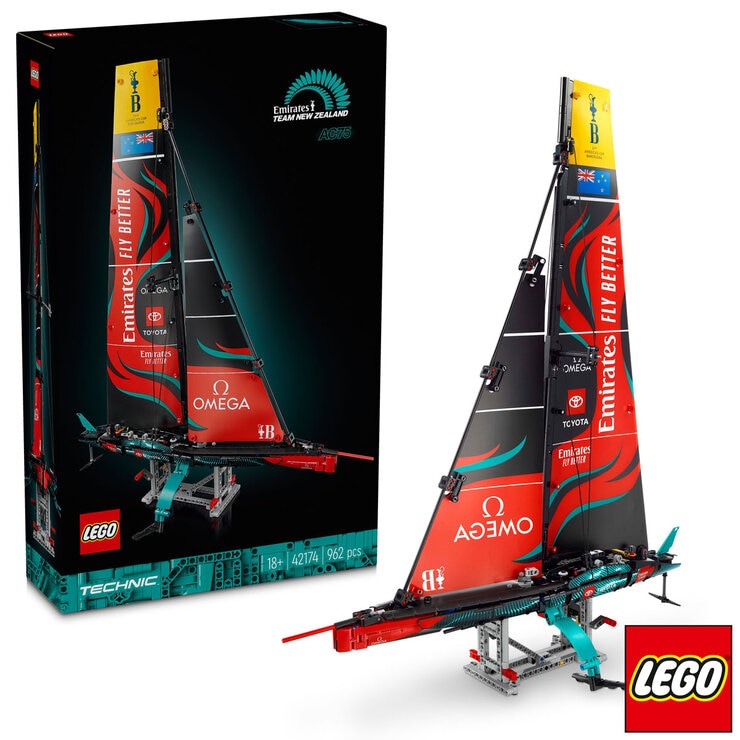Lego Technic Emirates Team New Zealand AC75 Yacht Item Image Lego Technic Emirates Team New Zealand AC75 Yacht Item Image