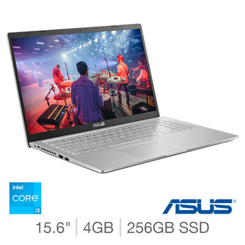 ASUS VivoBook, Intel Core i3, 4GB RAM, 256GB SSD, 15.6 Inch Laptop, X515EA-BQ068T