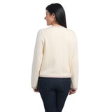 Dalia Ladies Contrast Trim Cardigan Dalia Ladies Contrast Trim Cardigan