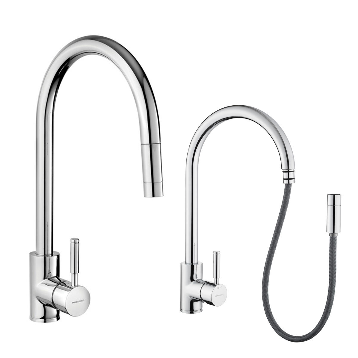 Rangemaster Aquatrend Single Lever Pull Out Tap in Chrome