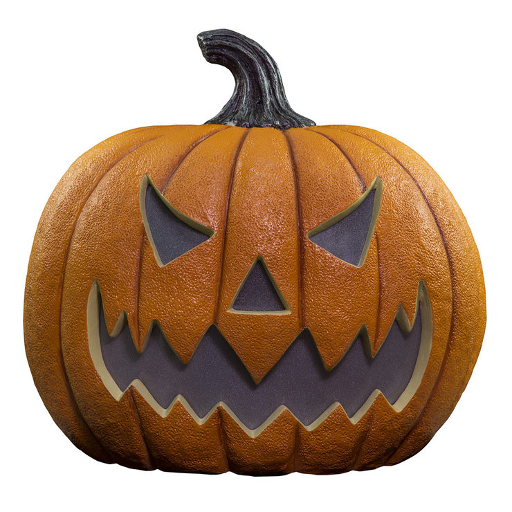 Halloween 20" (50.8cm) Squatty Jack O Lantern Pumpkin With LED