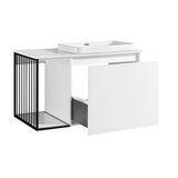 Tilted image of Ove Judy 1010mm in White on white background
