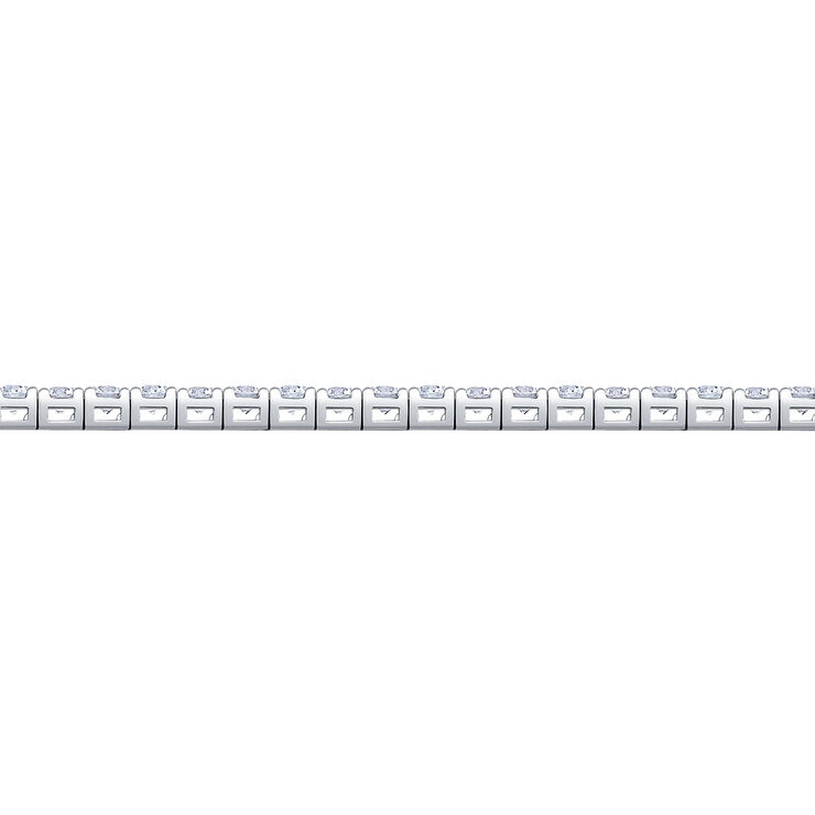 7.00ctw Diamond Tennis Bracelet, 18ct White Gold