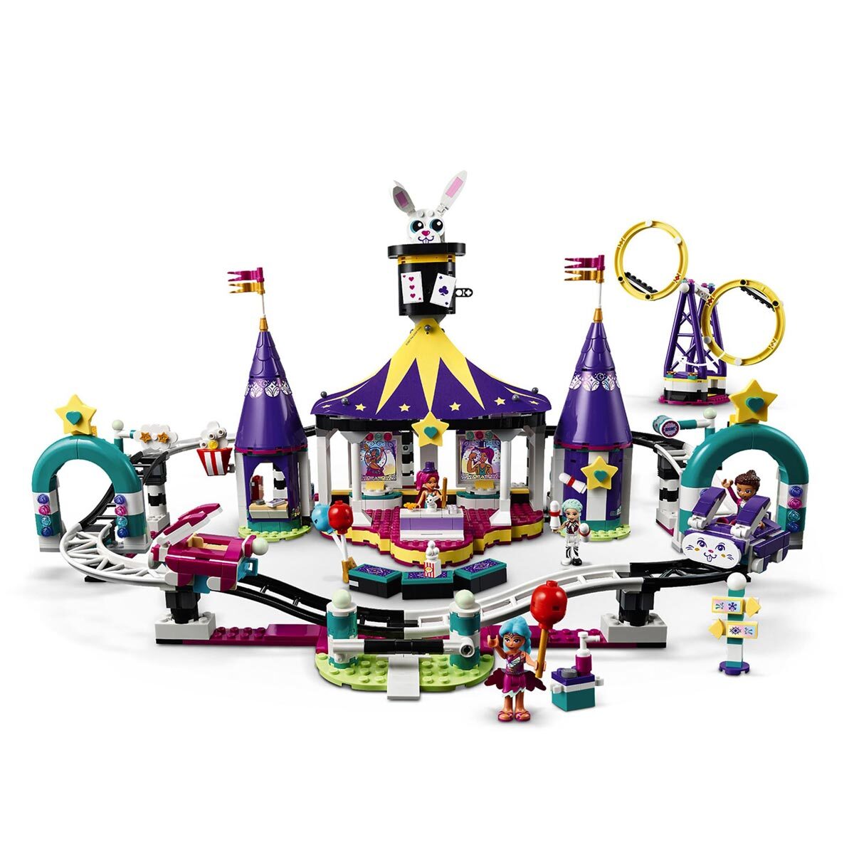 Buy LEGO Friends Magical Funfair Roller Coaster Product Image at costco.co.uk