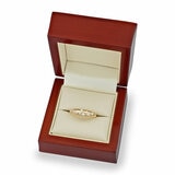 0.40ctw Round Brilliant Cut Diamond Ring , 14ct Yellow Gold