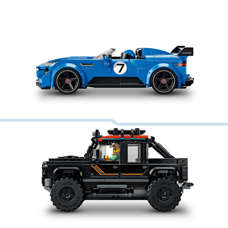 LEGO Speed Champions Jaguar Project 7 & Land Rover Defender - Model 77264 (10+ Years) LEGO Speed Champions Jaguar Project 7 & Land Rover Defender - Model 77264 (10+ Years)
