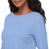 Kirkland Signature Ladies Boatneck Tee in Blue