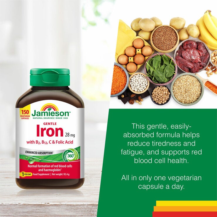 Jamieson Gentle Iron Tablets Jamieson Gentle Iron Tablets