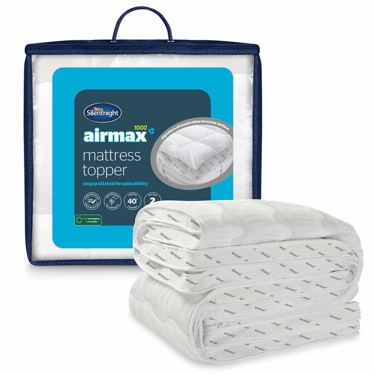 Silentnight Airmax 1000 Mattress Topper in 4 Sizes