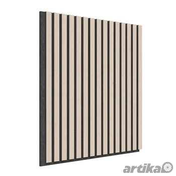 Artika Sonolok Acoustic Wall Panel Set in Light Grey / Ash & Black, 4 Pack