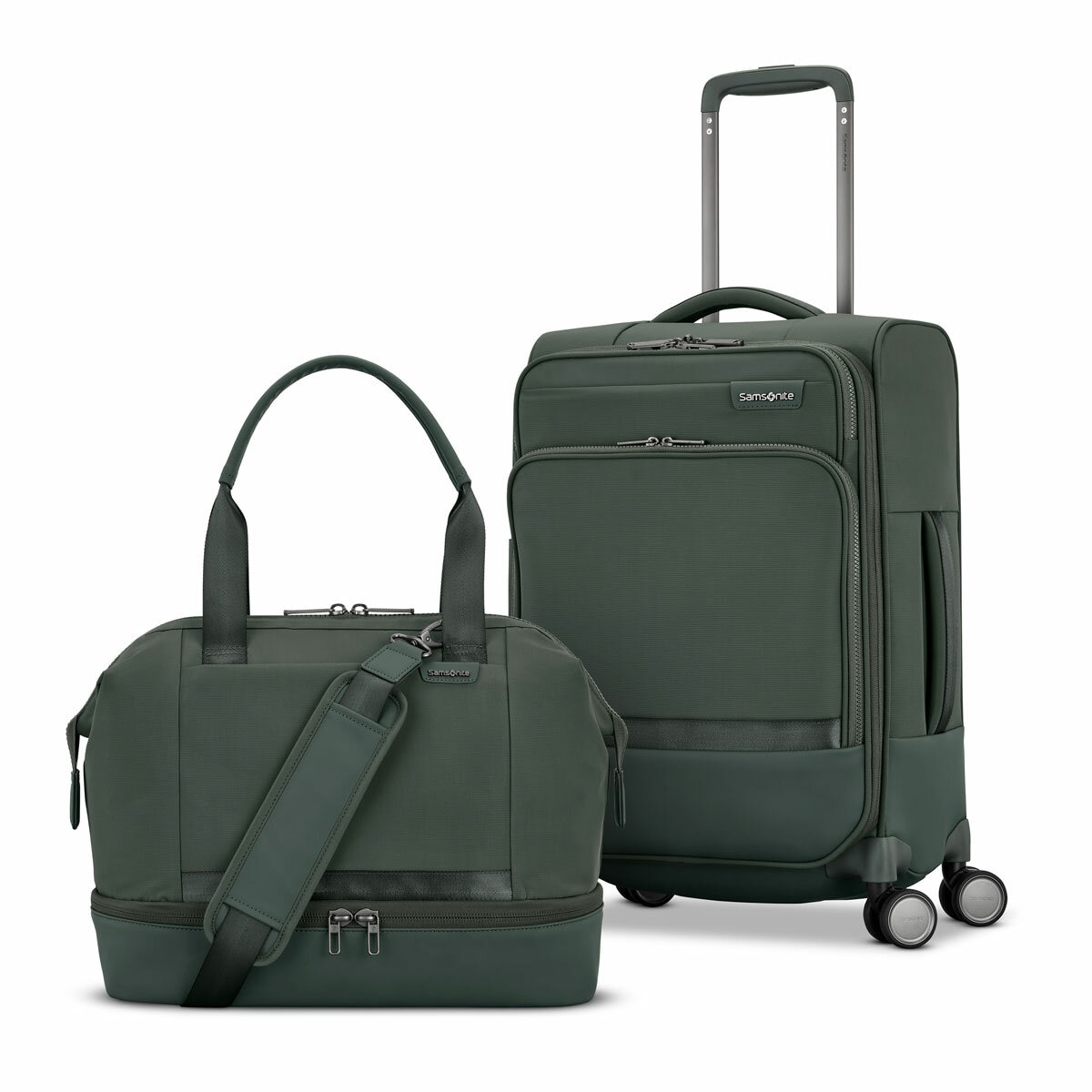 Samsonite Apex XLT 2 Piece Softside Set in Olive