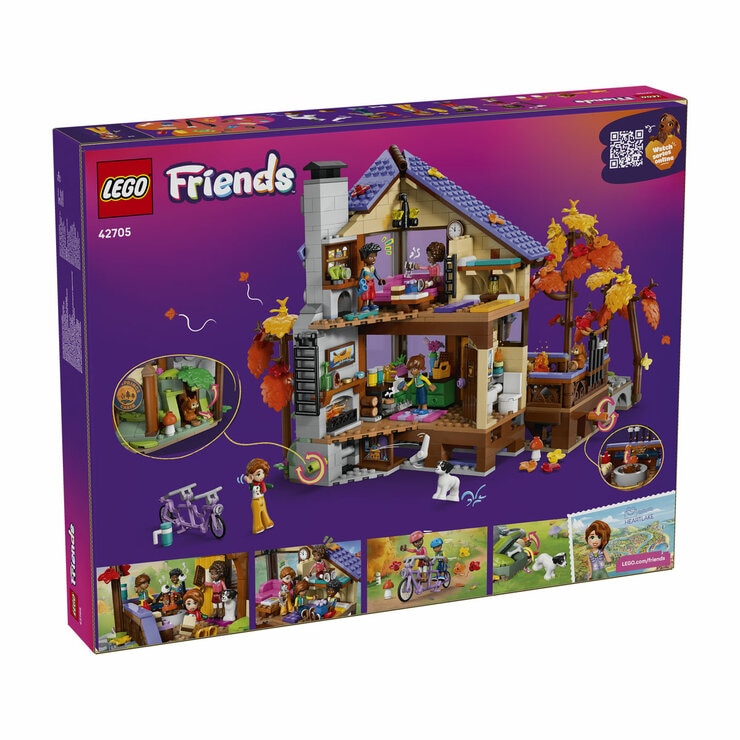 LEGO Friends Cozy Fall Forest Cabin - Model 42705 (9+ Years) LEGO Friends Cozy Fall Forest Cabin - Model 42705 (9+ Years)