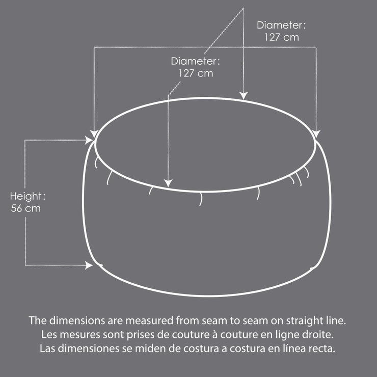 Lounge & Co Jumbo Foam Bean Bag Costco UK