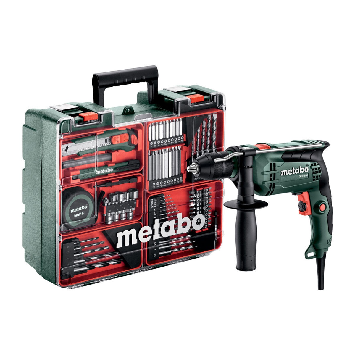 Metabo 230V Impact Drill and Accessory Kit Costco UK